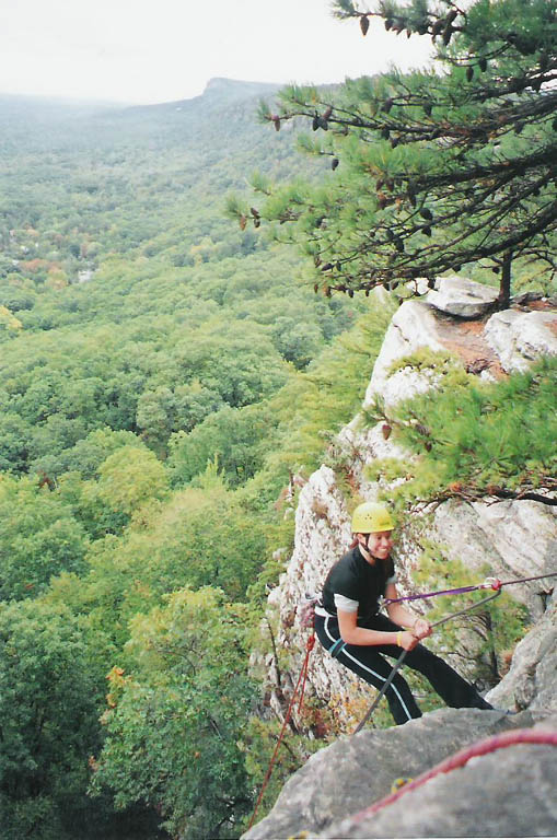 Sara <i>-- photo provided by Alina</i> (Category:  Rock Climbing)