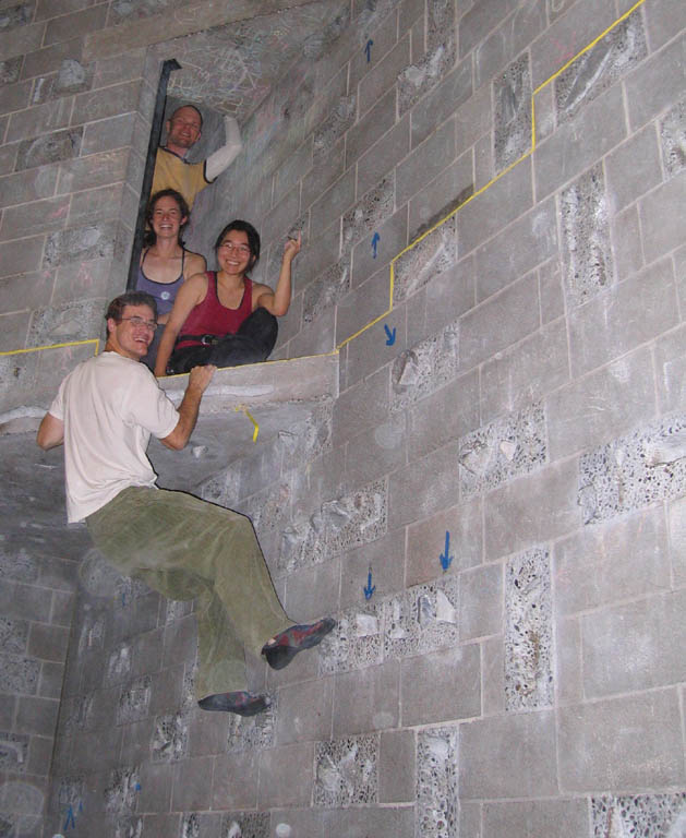 Me, Brielle, Cameron, Iori. (Category:  Rock Climbing)