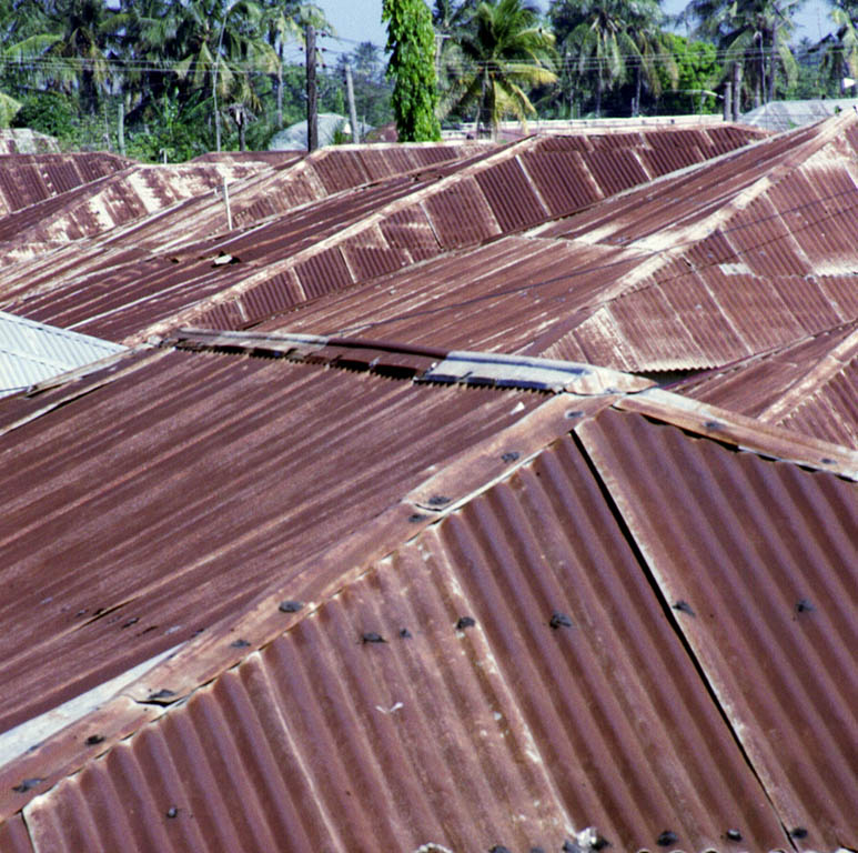 Metal Roofs. (Category:  Travel)