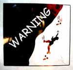 Warning!  A falling climber might land on your head! (Category:  Rock Climbing)
