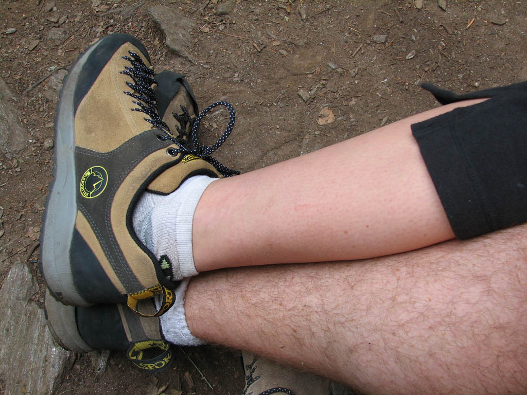 Sort of matching legs.  Again, mine are a bit older :-) (Category:  Rock Climbing)