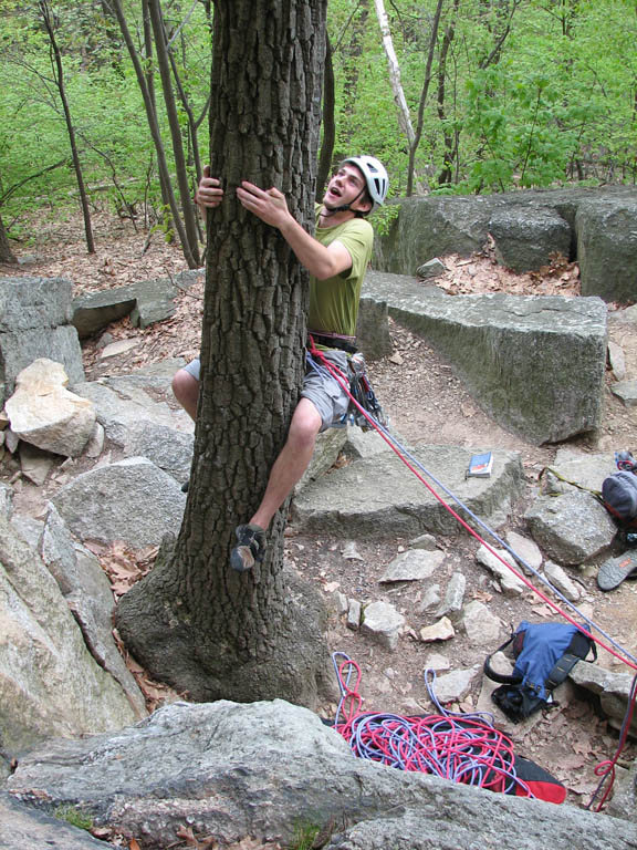 Unclear on the concept. (Category:  Rock Climbing)