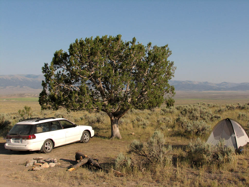 Our BLM campsite. (Category:  Rock Climbing)