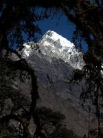 First view of Langtang II (6571m) (Category:  Travel)