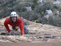 Apparently, I make funny faces when I climb. (Category:  Rock Climbing)
