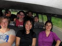 Heading to Tres Piedras in Juan's bus. (Category:  Travel)