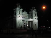 Church in the plaza of the arts. (Category:  Travel)