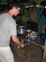 Grinding corn (Category:  Travel)