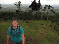 Tara hiking up Volcan Chato. (Category:  Travel)