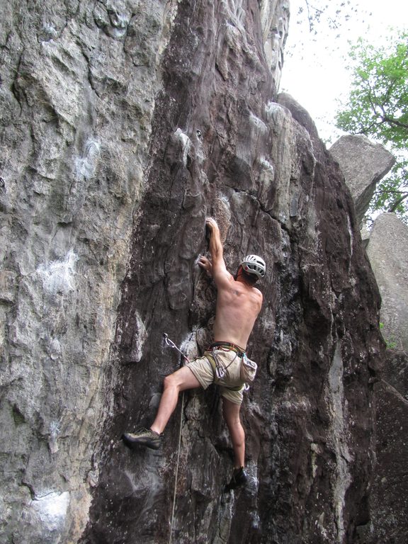 Me on Waimea. (Category:  Rock Climbing)