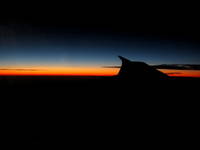Sunrise from the plane (Category:  Travel)