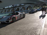 Release party for the new Porsche hybrids. (Category:  Travel)