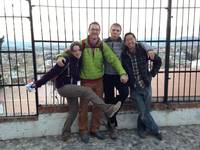 Jess, Me, Mikey and Chris above Granada. (Category:  Travel)