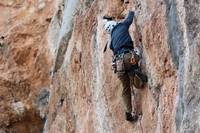 Chris climbing at Buena Sombra (Category:  Travel)