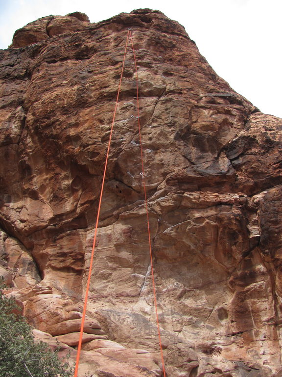 Drilling Miss Daisy redpoint! (Category:  Rock Climbing)