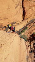 Greg leading Panty Prow (Category:  Rock Climbing)