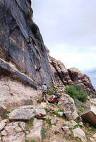 At Brass Wall (Category:  Rock Climbing)