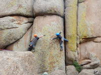 Adam and Jackie (Category:  Rock Climbing)
