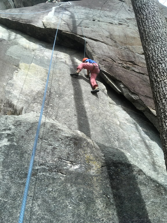 Toproping Whiskey for Breakfast (Category:  Rock Climbing)