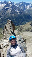 Atop Aiguille Dibona (Category:  Climbing)