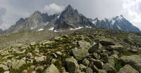 View from our camp site at Lac Bleu (Category:  Climbing)