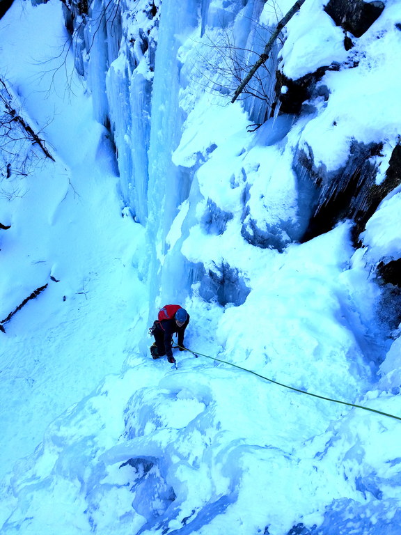 Third pitch (Category:  Ice Climbing)