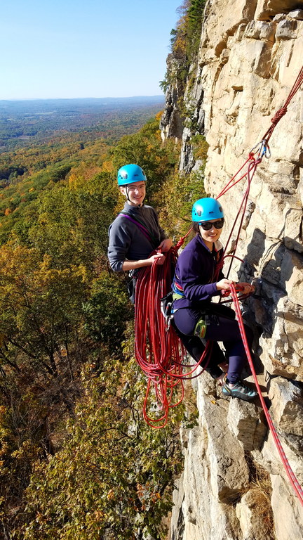 Matt and Ai on Madame G (Category:  Climbing)