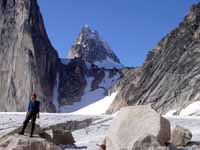 Hiking to McTech Arete. (Category:  Photography)