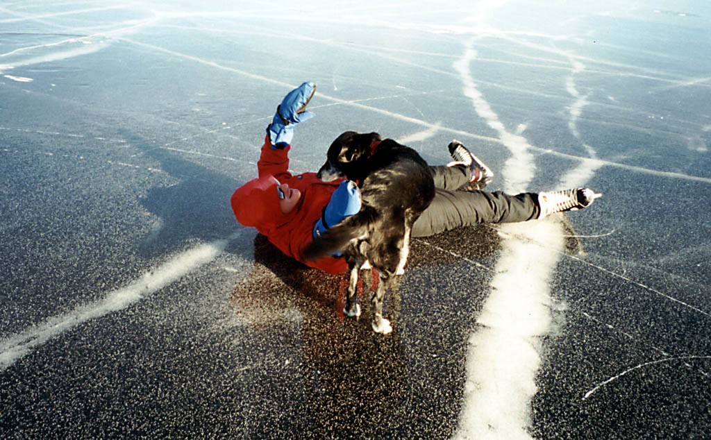 A fallen skater?  Lance to the rescue! (Category:  Photography)