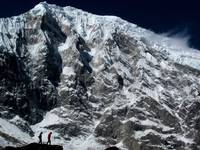 Josh and Dave in front of Langtang Lirung. (Category:  Photography)