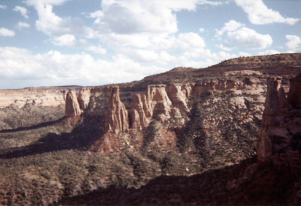 View from the summit. (Category:  Rock Climbing)