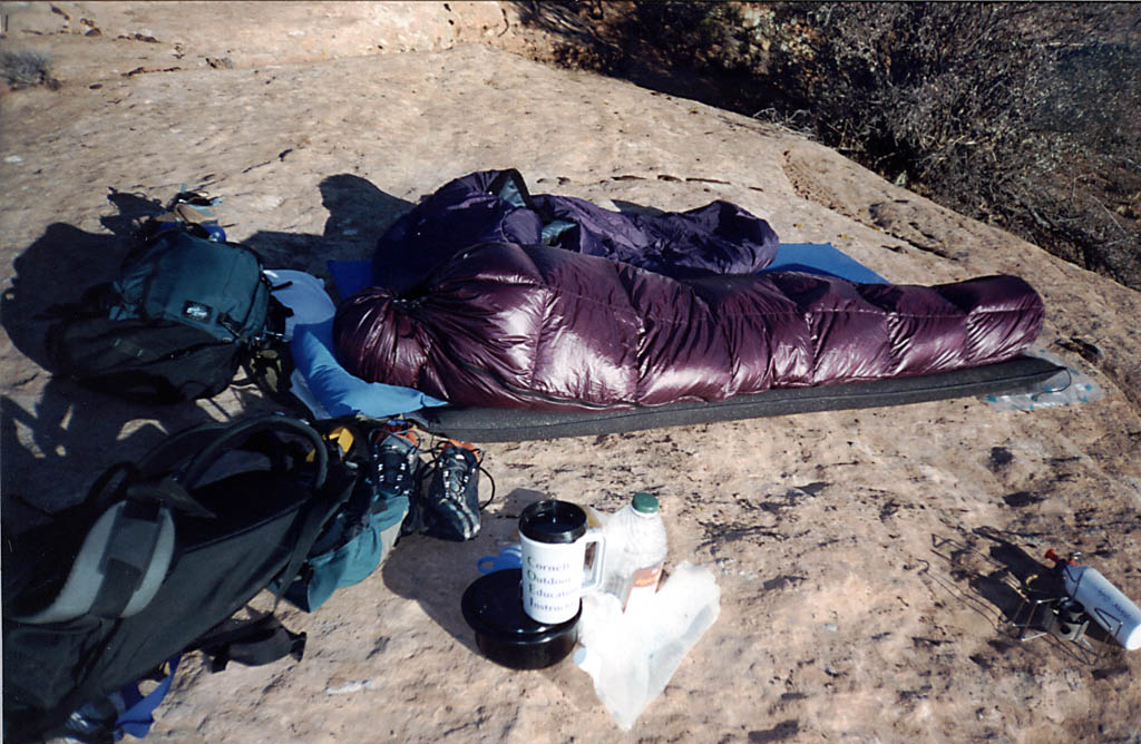 Morning on the west rim of Clover Canyon. (Category:  Rock Climbing)