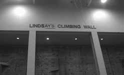 Cornell's famous Lindsay's Climbing Wall. (Category:  Party)