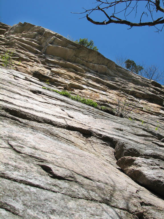 Son of Easy O.  Delicate first pitch and overhanging jug haul on the second pitch.  Love this climb! (Category:  Rock Climbing)