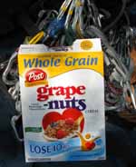 I've lost about 10 pounds at this point in the trip.  Perhaps due to Grape Nuts? (Category:  Rock Climbing)