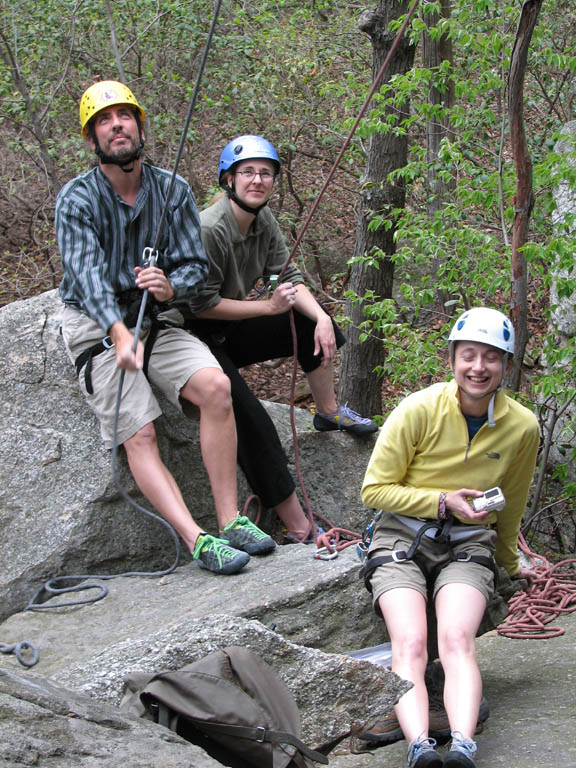 Mark, Shannon, Anna-B (Category:  Rock Climbing)