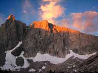 Sunrise in the Cirque. (Category:  Rock Climbing)