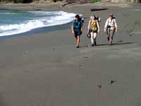 Hiking back to Carate. (Category:  Travel)