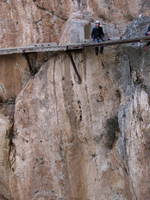 Back on the Camino del Rey again. (Category:  Travel)