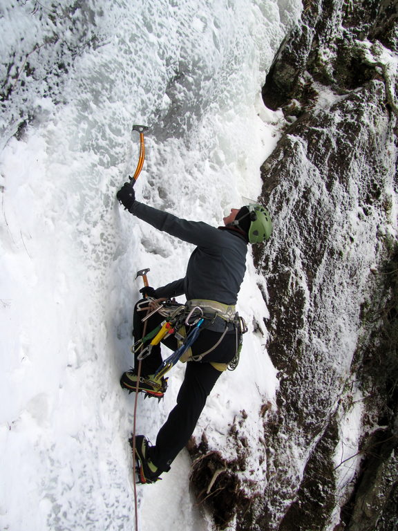 That looks really steep! (Category:  Ice Climbing)