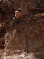 Me on Drilling Miss Daisy (Category:  Rock Climbing)