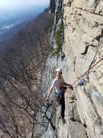 Phil on Madame Gs (Category:  Rock Climbing)