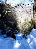 Top of the sixth pitch (Category:  Ice Climbing)